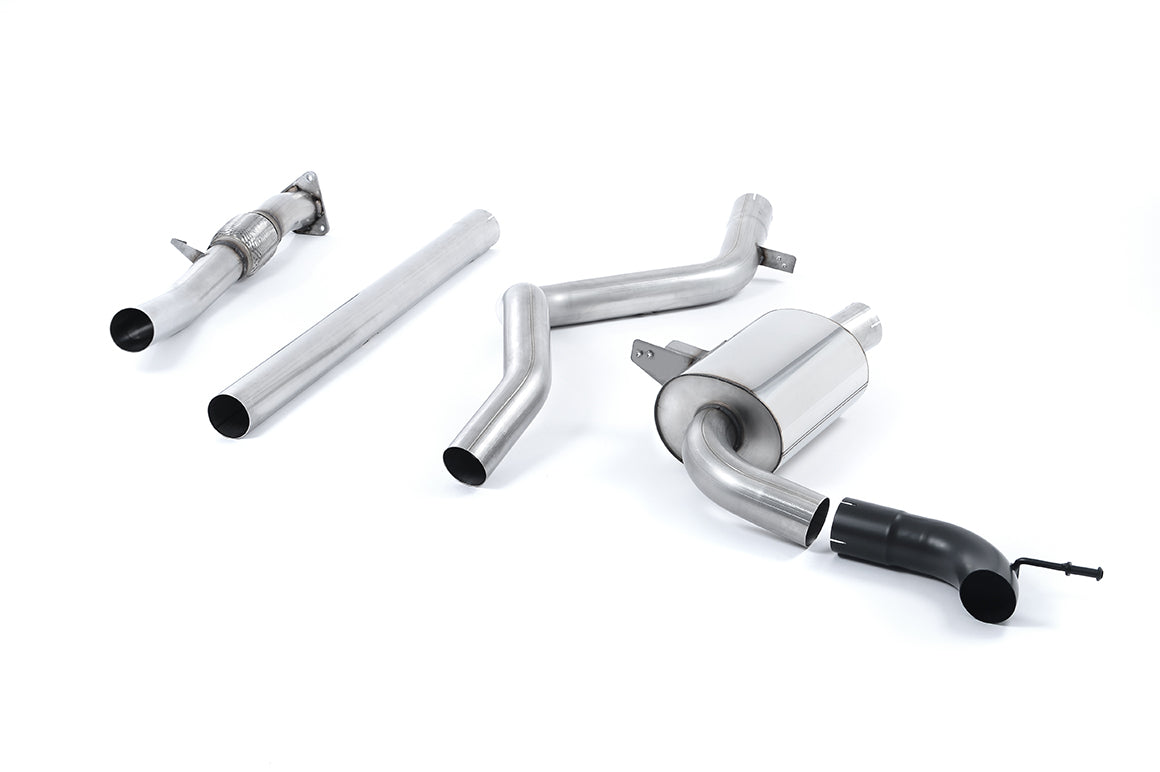 Renault Megane Renaultsport II (Cup, Trophy/Trophy R) - Non-Resonated (Louder) Cat-Back Exhaust System - Uses OE Tip