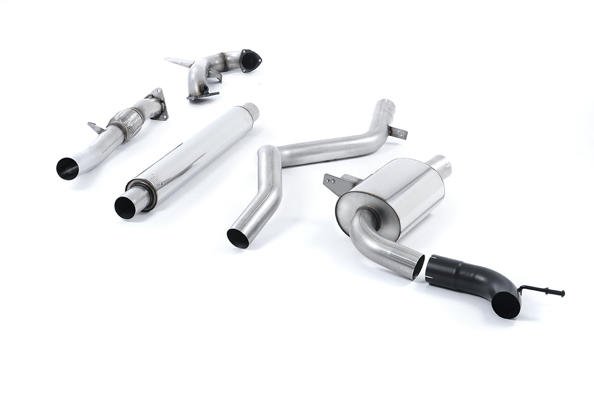 Renault Megane Renaultsport II (Cup, Trophy/Trophy R) - Resonated Turbo-Back Exhaust System with Catalyst Delete