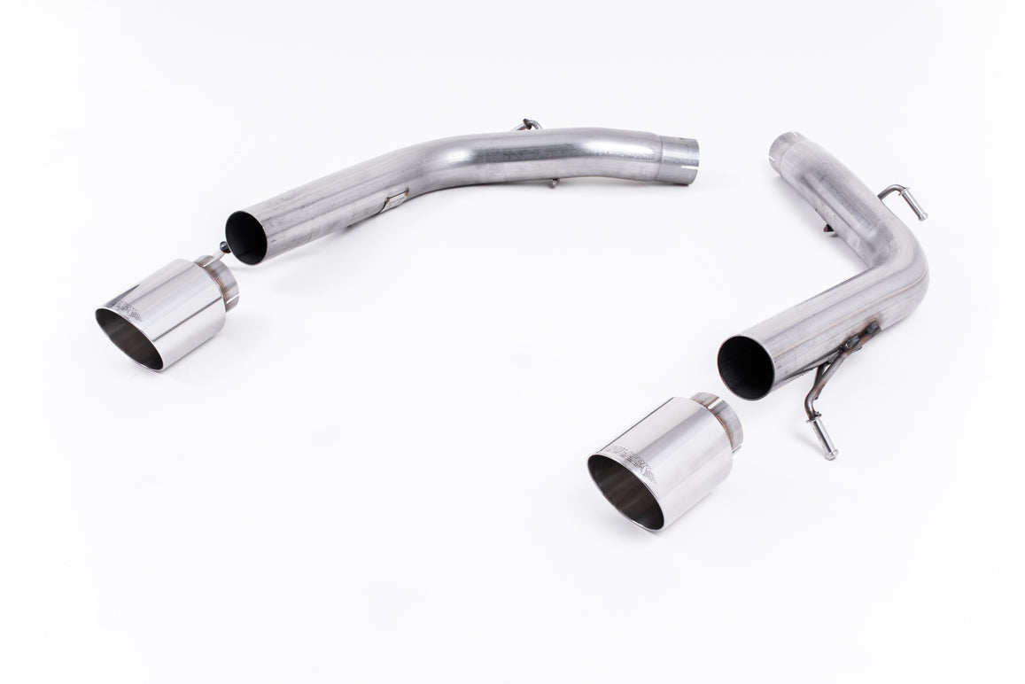 Range Rover Sport TDV6 & TDV8 L494 - Rear Silencer Delete with Polished GT-90 Trims