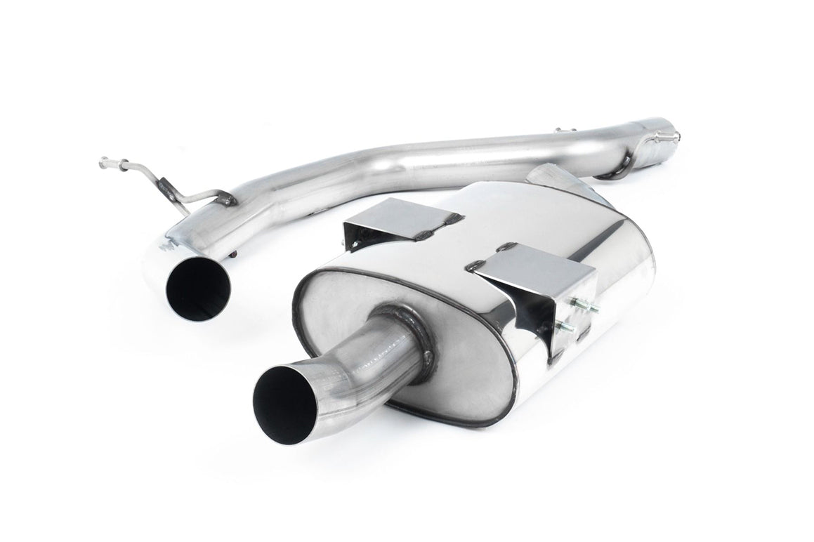 Seat Leon Cupra K1 - Non-Resonated (Louder) Cat-Back Exhaust System with Single Polished Oval Tip