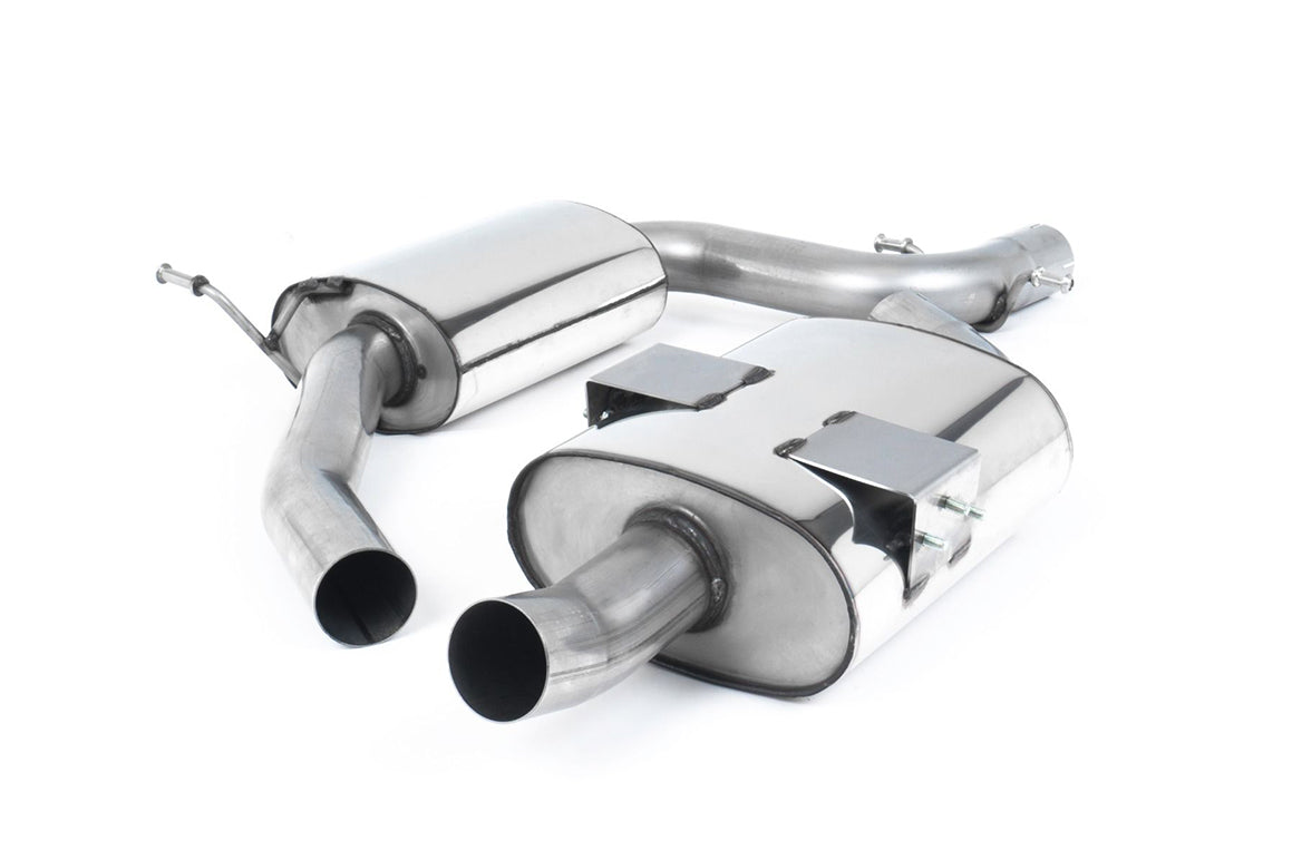 Seat Leon Cupra K1 - Resonated (Quieter) Cat-Back Exhaust System with Single Polished Oval Tip