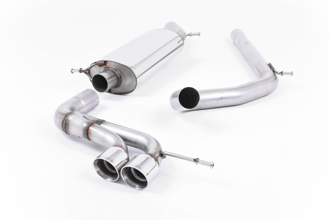 Seat Ibiza Cupra/Bocanegra 1.4 TSI & 1.8TFSI - Non-Resonated (Loudest) Cat-Back Exhaust System with Twin Polished Tips