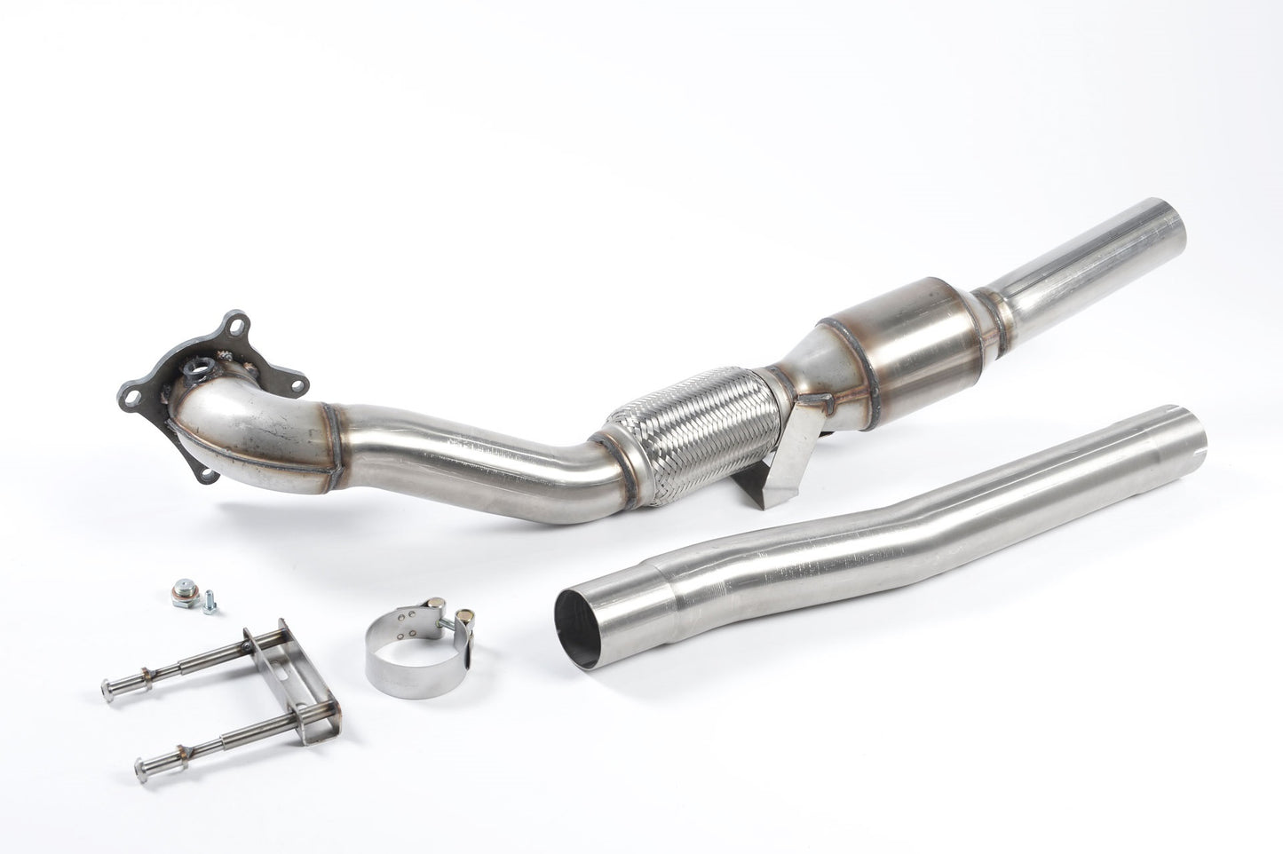 Milltek Exhaust Volkswagen GOLF MK5 GTI 2.0T FSI Large Bore Downpipe and Hi-Flow Sports Cat SSXSE154 - TMC Motorsport