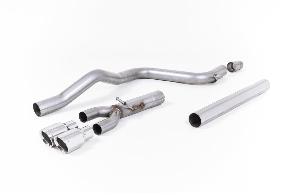Milltek Exhaust Seat LEON FR 2.0 TDI 150 SC AND 5-DOOR (MANUAL AND DSG-AUTO) Cat-back Exhaust SSXSE155 - TMC Motorsport