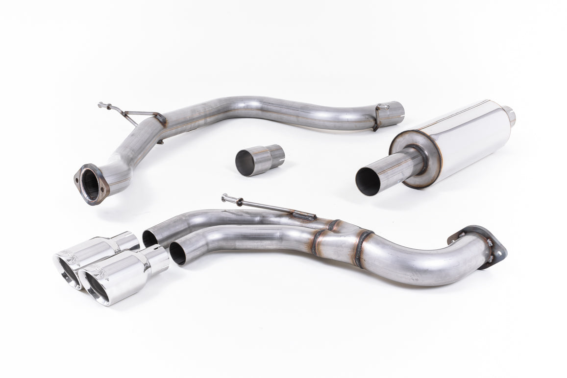Seat Leon FR 2.0 TDI 184ps SC - Resonated (Quieter) Cat-Back Exhaust System with Polished Tips