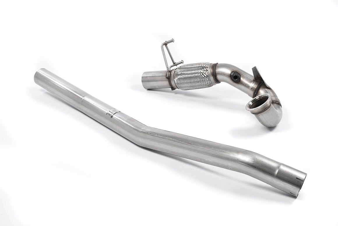 Seat Leon ST Cupra & Skoda vRS 2.0 TSI - Stainless Steel Cast Large Bore Downpipe with Catalyst Delete (For Milltek Cat-Back)