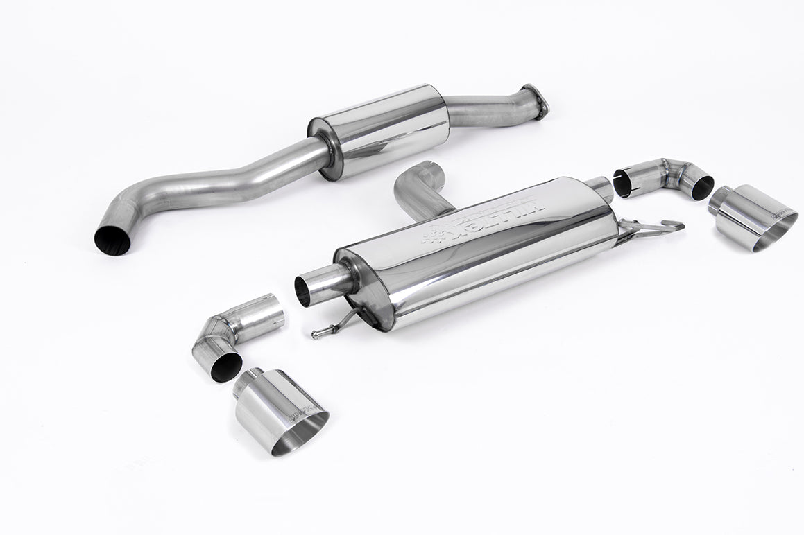 Toyota GR Yaris (Gen 1) - 3" Resonated OPF Back Exhaust System with GT-115 Polished Trims
