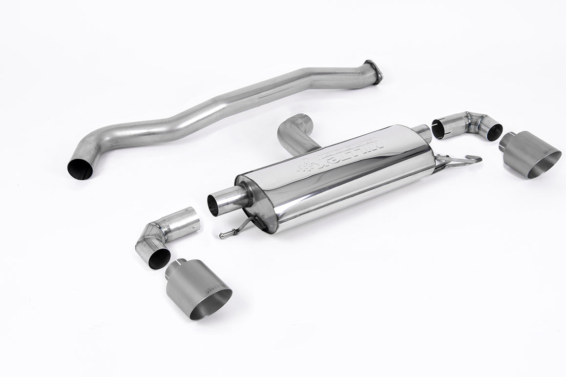 Toyota GR Yaris (Gen 1) - 3" Non-Resonated OPF Back Exhaust System with GT-115 Titanium Trims