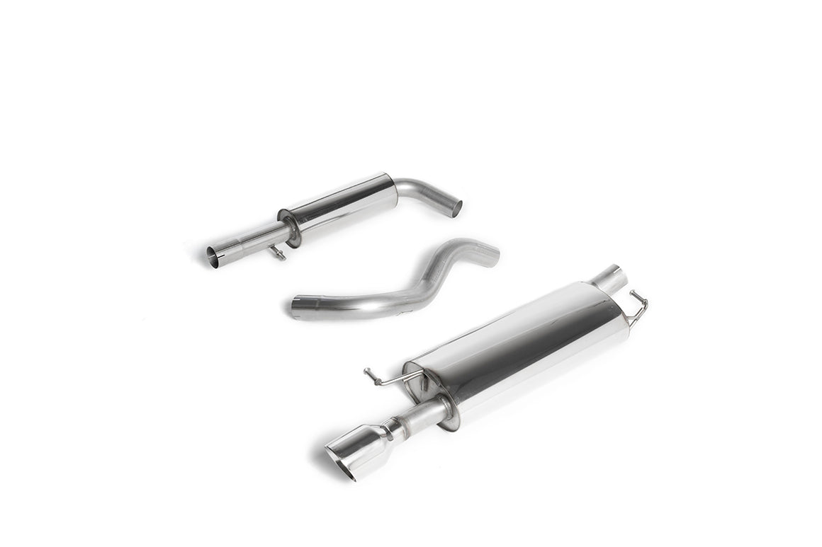 VW Golf MK4 337 Anniversary 180bhp - Resonated (Quieter) Cat-Back Exhaust System with Single GT100 Tip