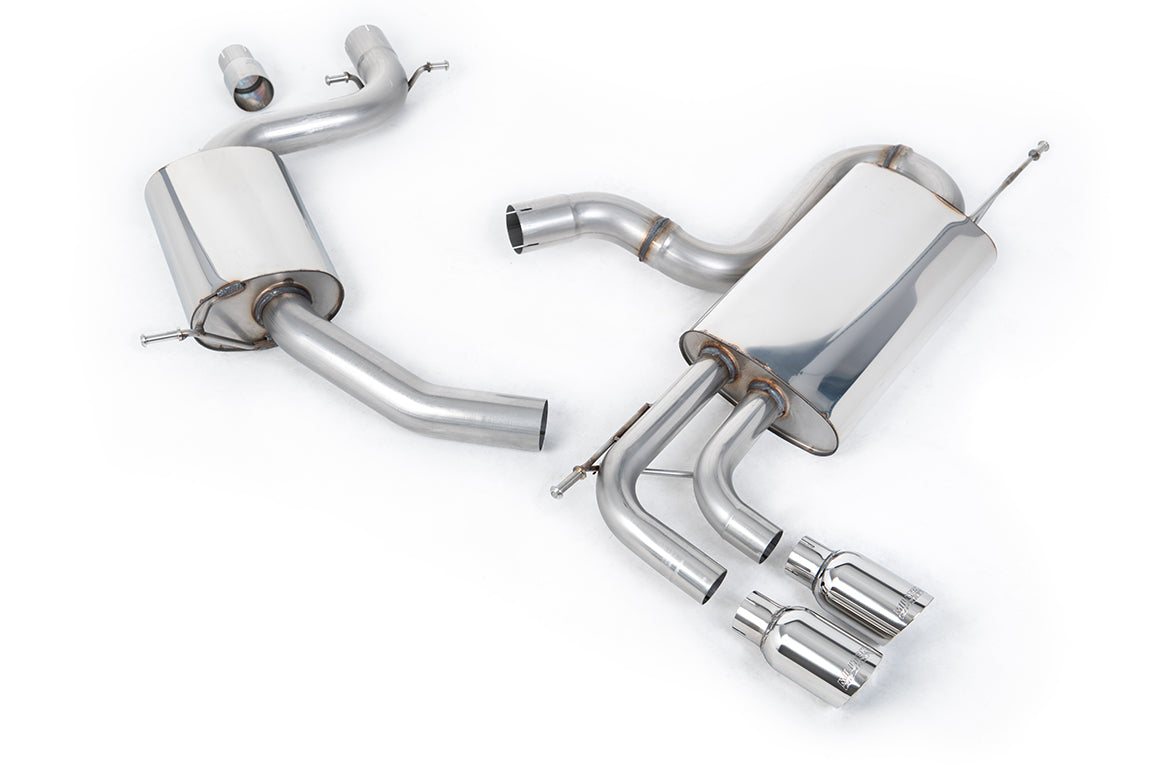 VW Golf Mk6 GT 1.4 TSI 160PS - Resonated (Quieter) Cat-Back Exhaust System with Polished Tips