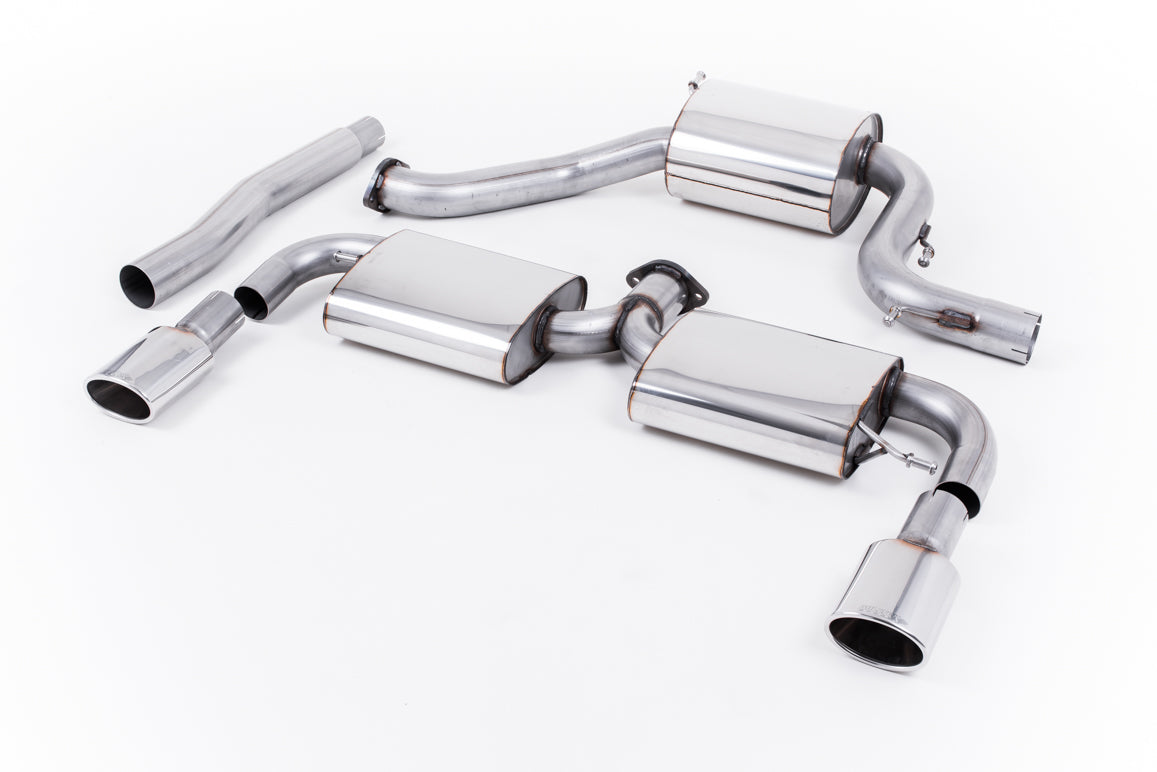 VW Scirocco R - Resonated Cat-Back Exhaust System