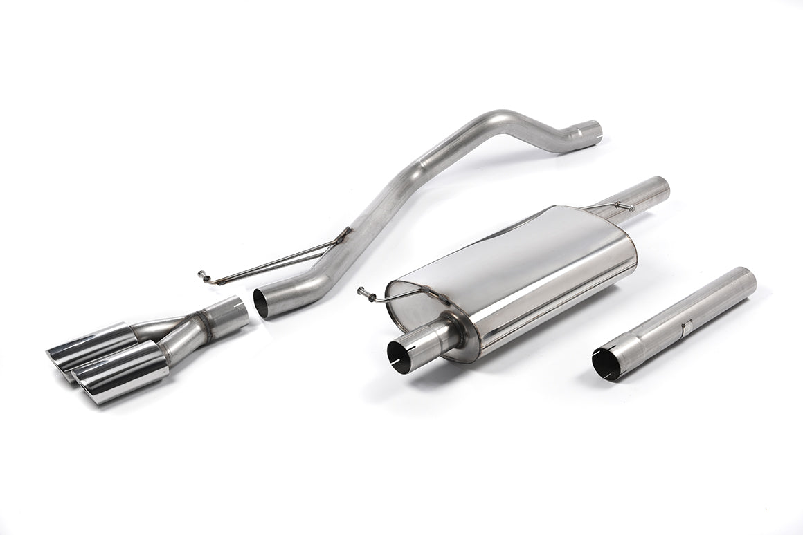 Milltek Exhaust Volkswagen Caravelle T6 LWB 180PS 2.0-Litre BiTDI 2WD and 4MOTION Particulate Filter-back Exhaust SSXVW212 - TMC Motorsport