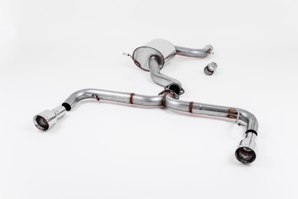 VW Golf GTi Mk6 - Non-Resonated (Louder) Cat-Back Exhaust System For OE Downpipe