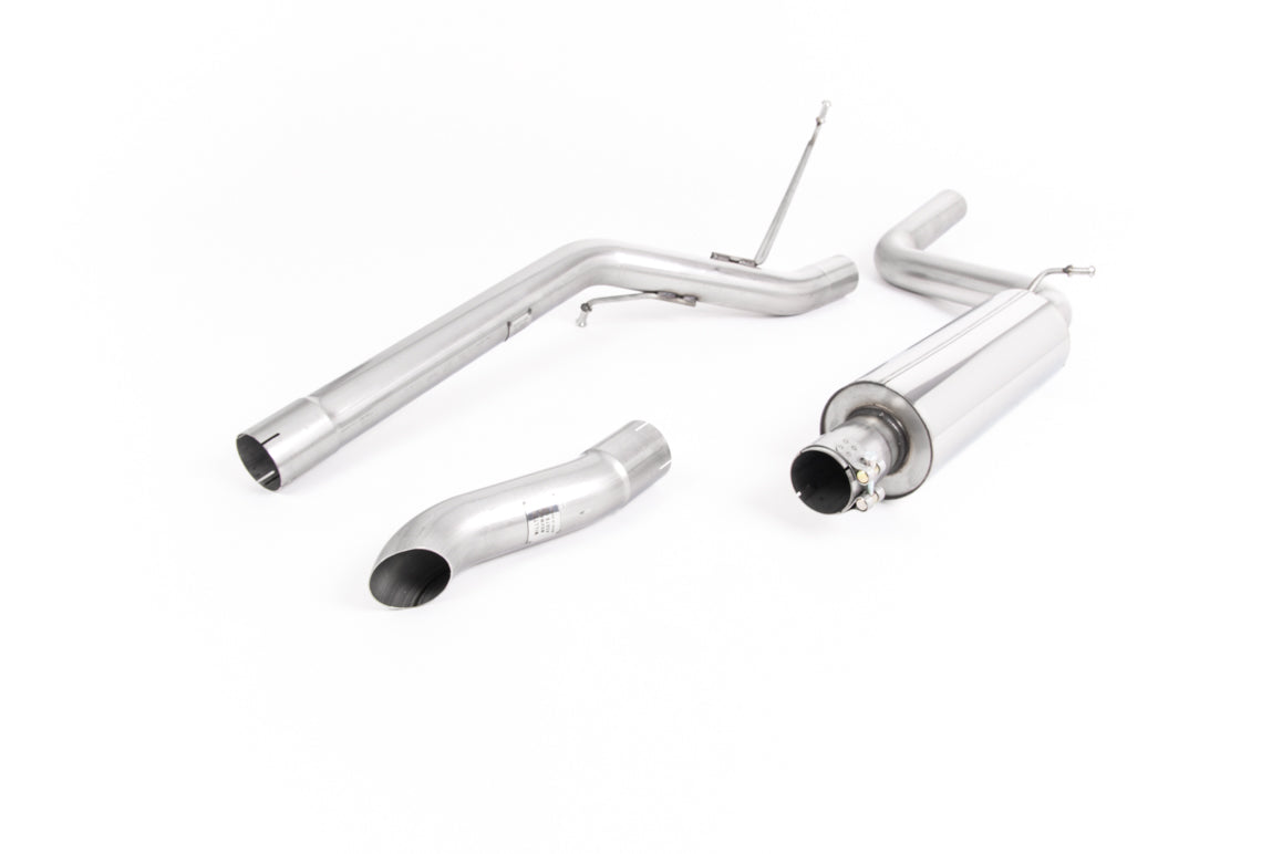 Milltek Exhaust Volkswagen CADDY 2.0TDI 140PS 2WD MANUAL AND DSG (NOT MAXI MODELS) Particulate Filter-back Exhaust SSXVW299 - TMC Motorsport