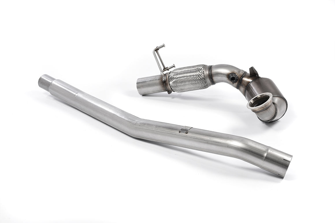 Large Bore Downpipe with Hi-Flow Sports Catalyst - For OE Cat-Back (Audi/Seat/VW)