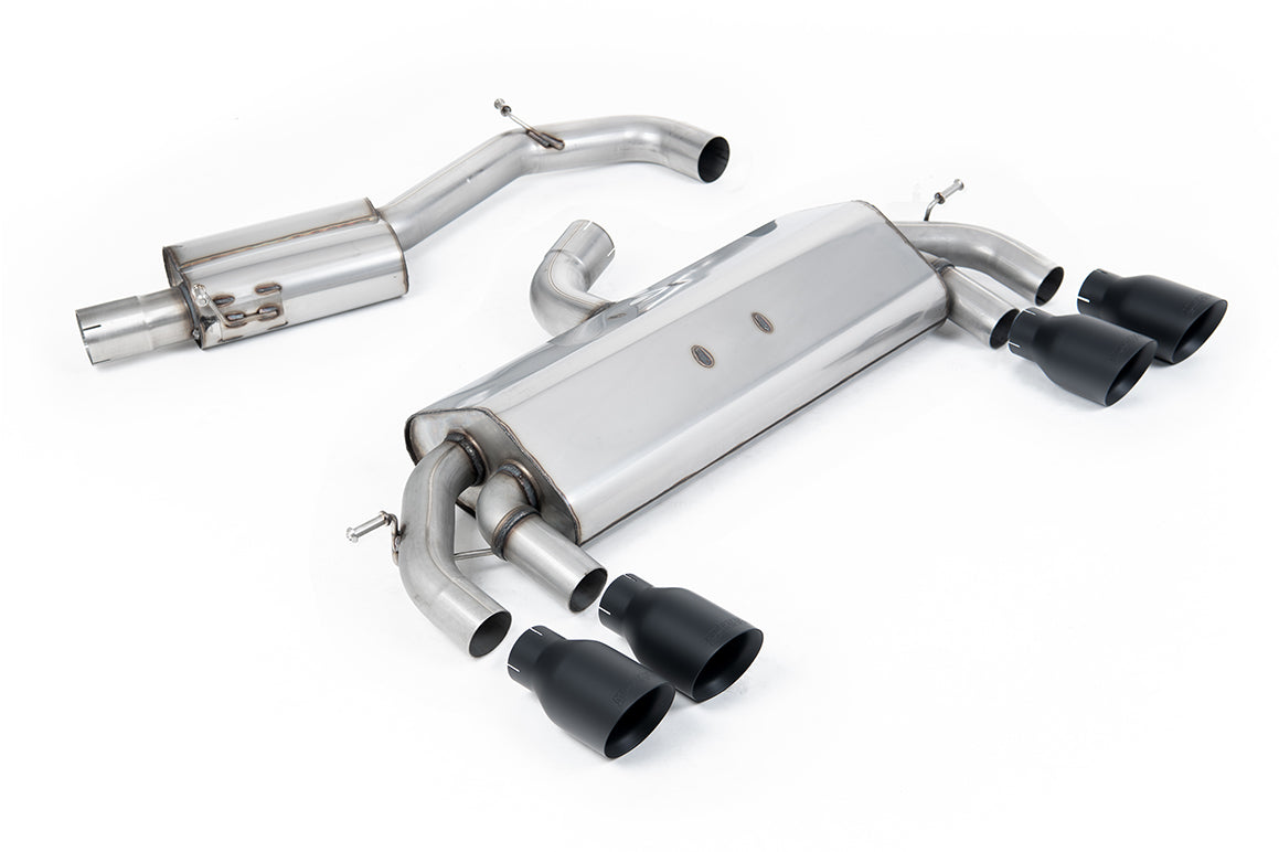 VW Golf R MK7 2.0 TSI (76.2mm systems) - Resonated RACE (Quieter) Cat-Back Exhaust System