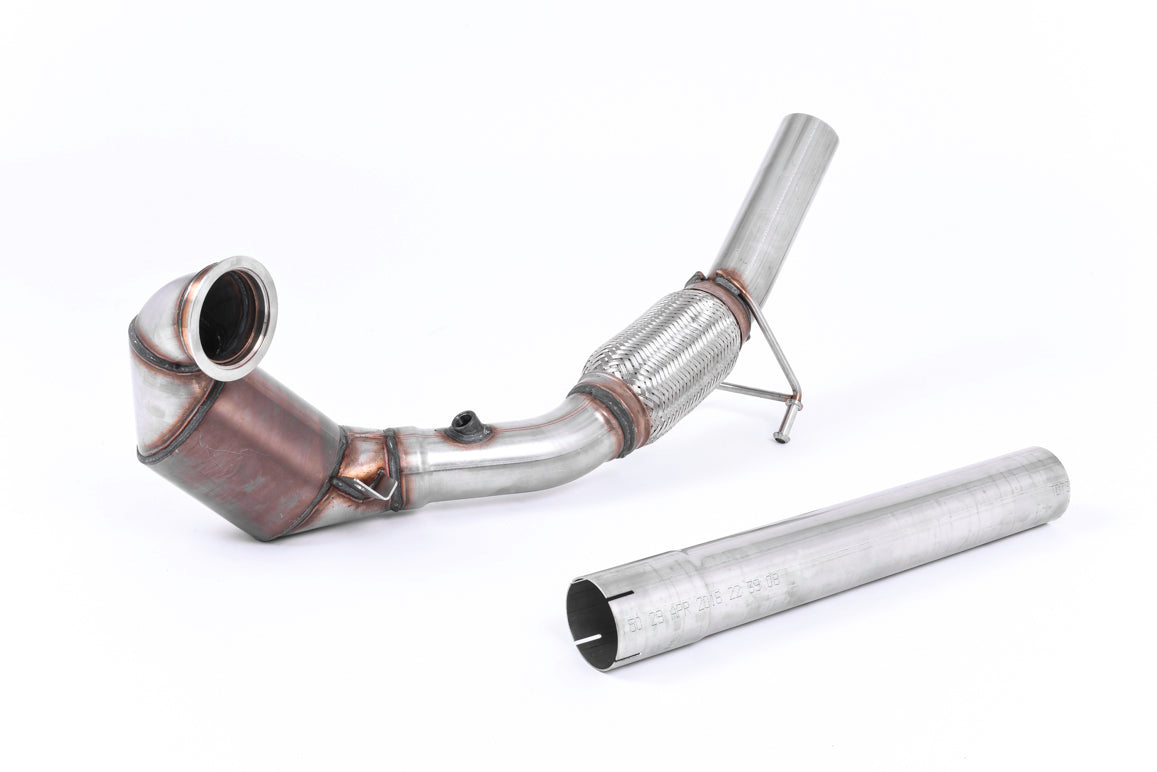 Milltek Exhaust Volkswagen Polo GTI 1.8 TSI 192PS (3 & 5 door) Large Bore Downpipe and Hi-Flow Sports Cat SSXVW417 - TMC Motorsport
