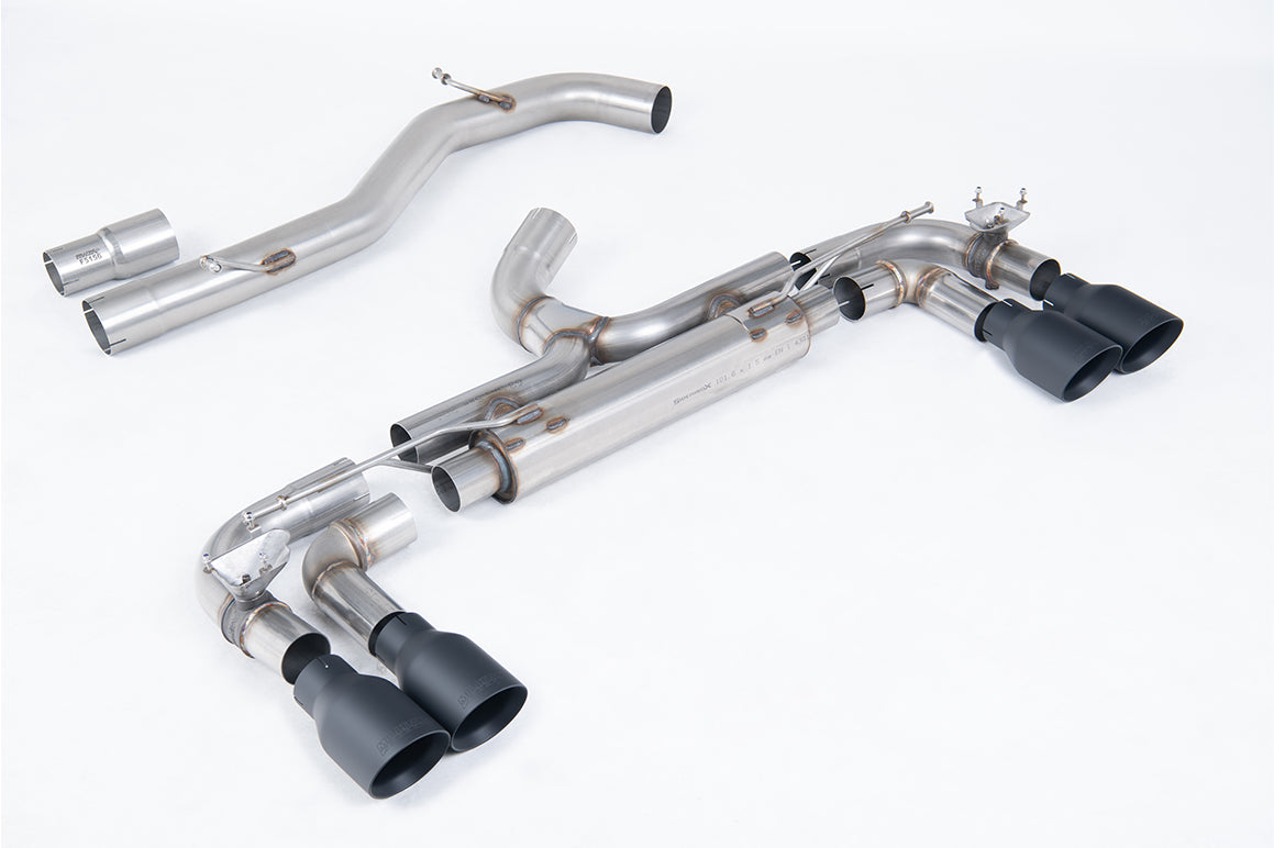 Milltek Exhaust Volkswagen Golf R MK7 2.0 TSI 300PS 80mm RACE System (Non-Resonated LOUD / LOUDEST) Cat-back Exhaust SSXVW714 - TMC Motorsport
