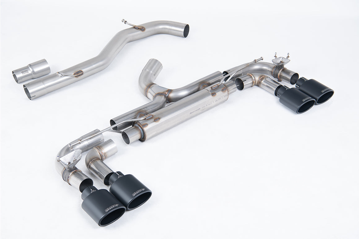 Milltek Exhaust Volkswagen Golf R MK7 2.0 TSI 300PS 80mm RACE System (Non-Resonated LOUD / LOUDEST) Cat-back Exhaust SSXVW719 - TMC Motorsport