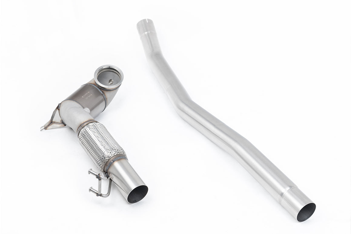 VW Arteon 2.0 TSI (USA Non Valved/Downturn Tips) - Large Bore Downpipe and Hi-Flow Sports Cat (For Milltek Cat-Back)