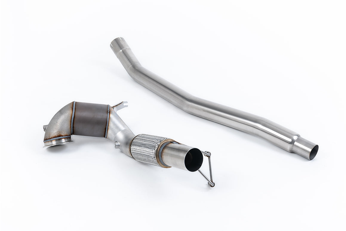 VW Arteon 2.0 TSI (USA Non Valved/Downturn Tips) - Large-bore Downpipe and De-cat (For OE Cat-Back)