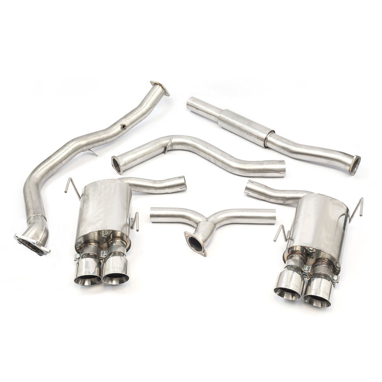 Cobra Sport Subaru WRX STI 2.5 Saloon (10-13) Turbo Back Performance Exhaust - TMC Motorsport