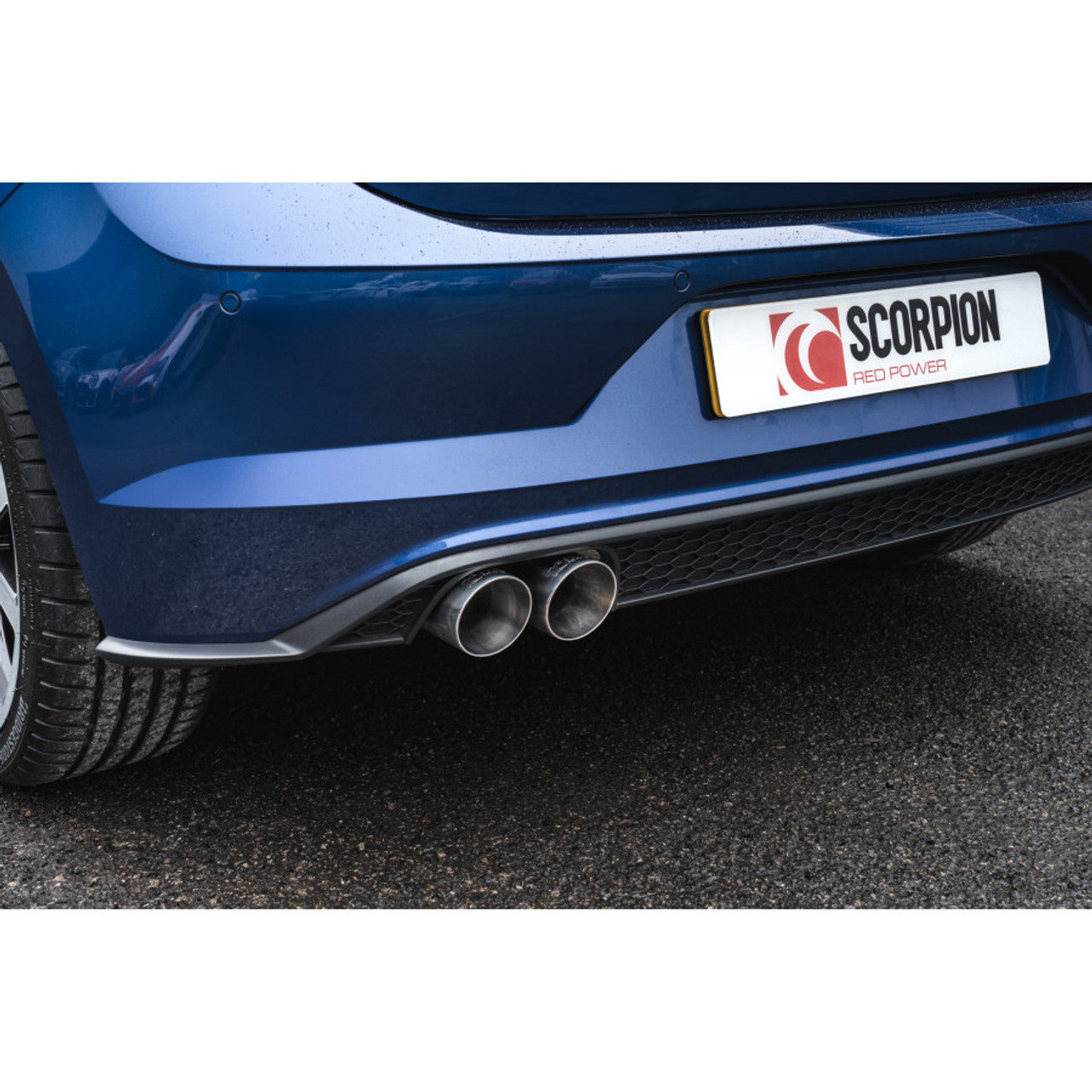 Scorpion Non-Resonated GPF-back system with Polished twin 90mm Daytona trims - Polo GTi AW (GPF MODEL) - 2019 - 2020 - SVWS061 - TMC Motorsport