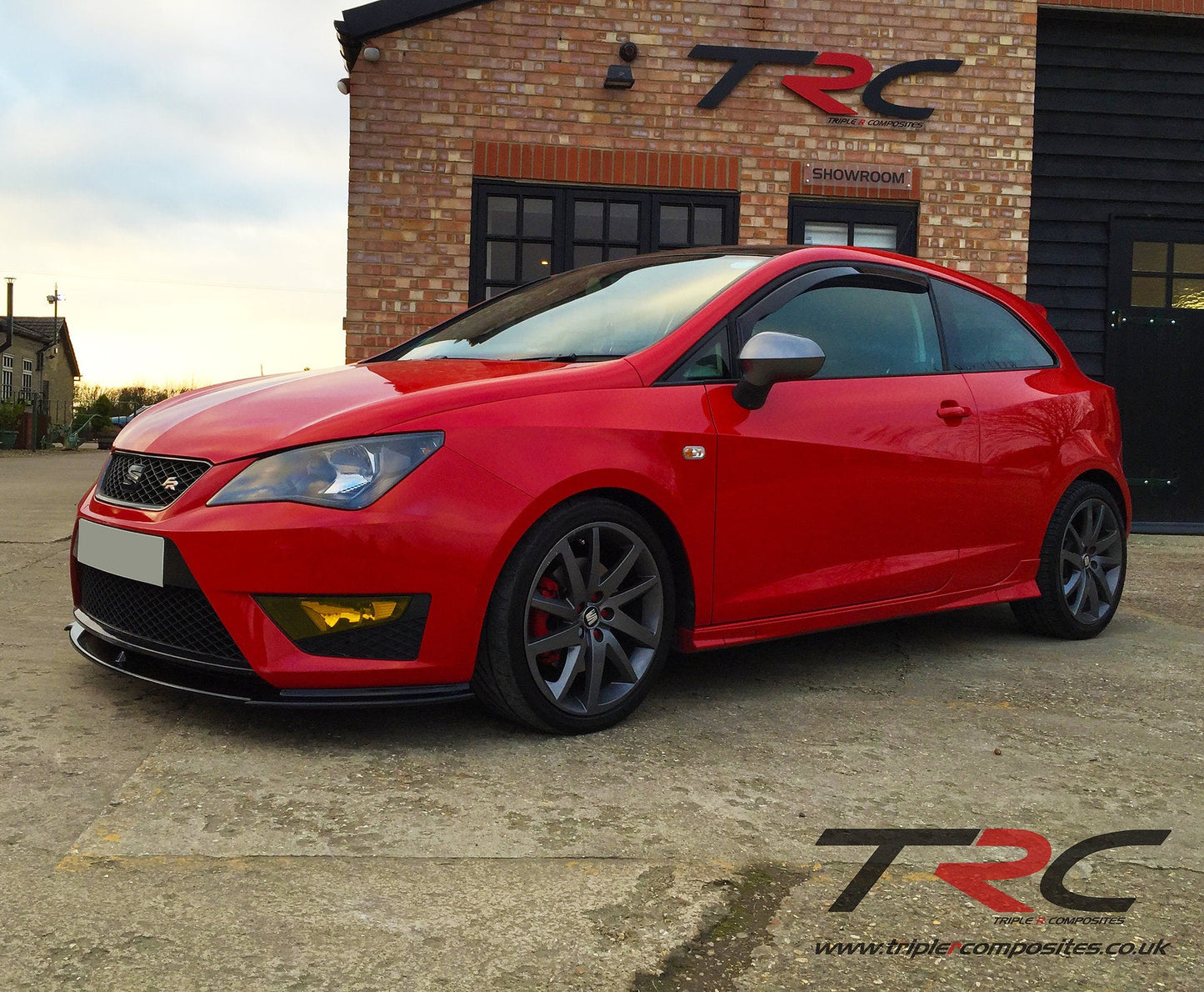 Seat Ibiza MK5 FR Facelift 6J - Front Splitter - TMC Motorsport
