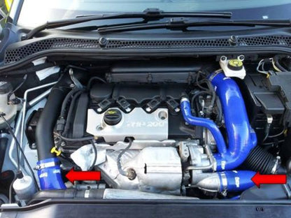 Silicone Boost Hose Kit for Peugeot RCZ 200 THP - Forge Motorsport
