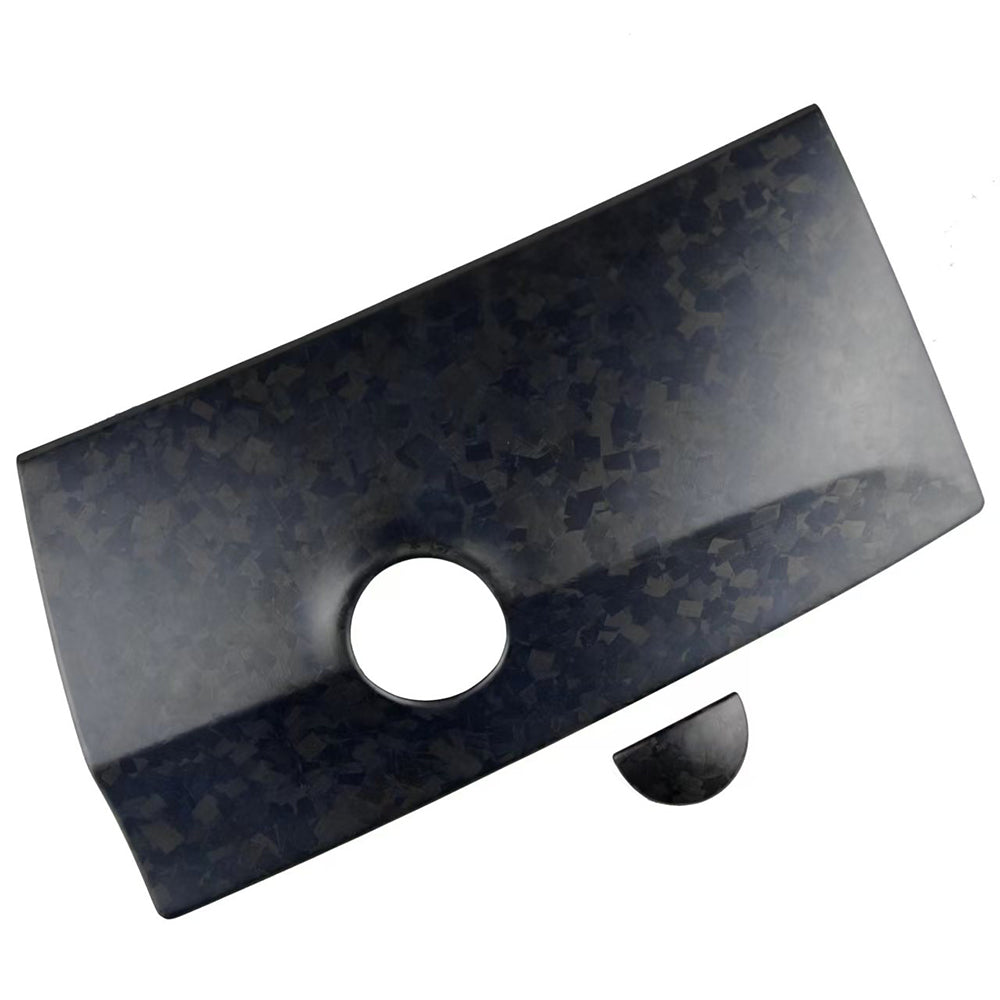 Abarth 500 / 595 / 695 Series 4 Carbon Fibre Glove Box Cover & Handle Cover