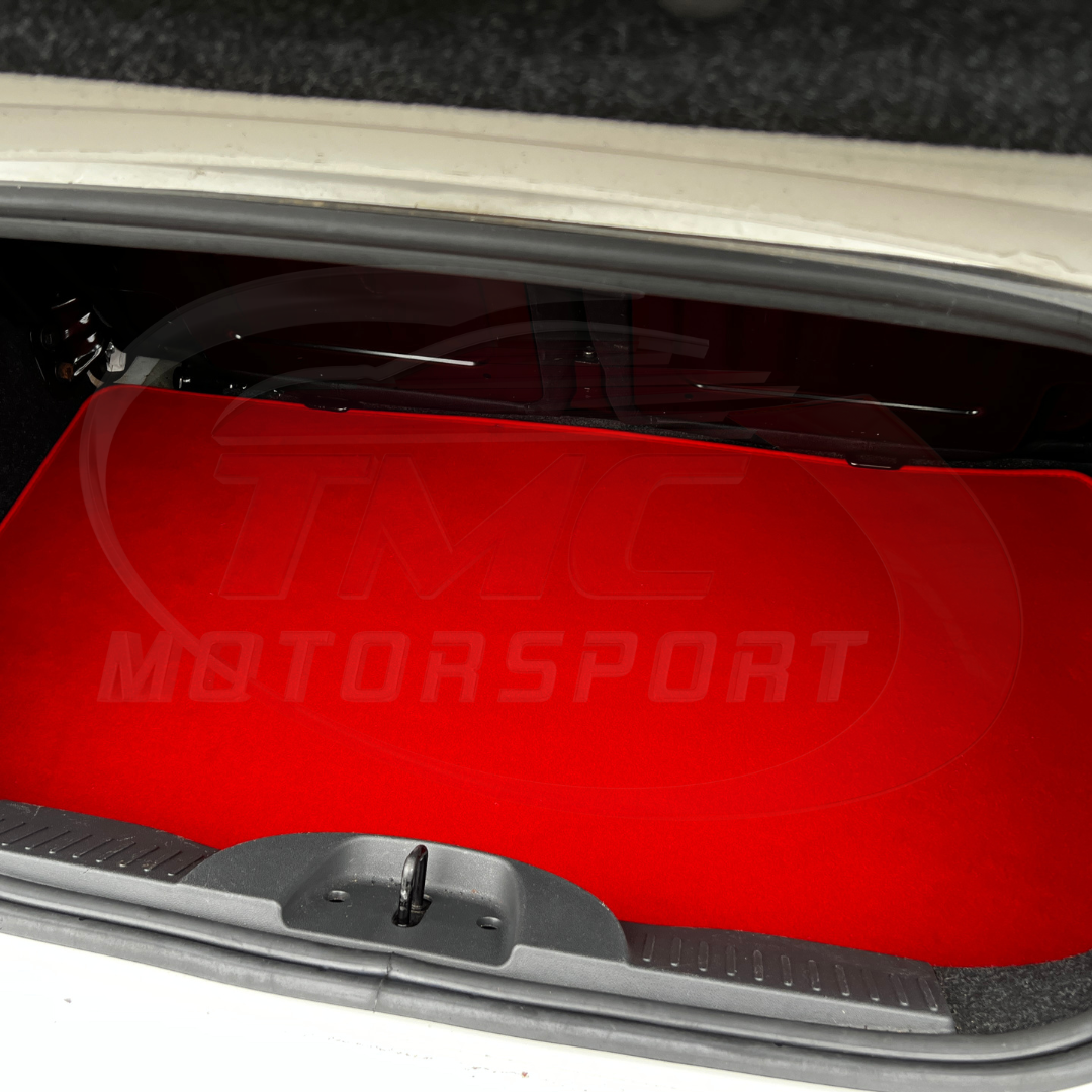 Abarth 500 / 595 / 695 Boot Carpet - Black or Red - Abarth Tuning