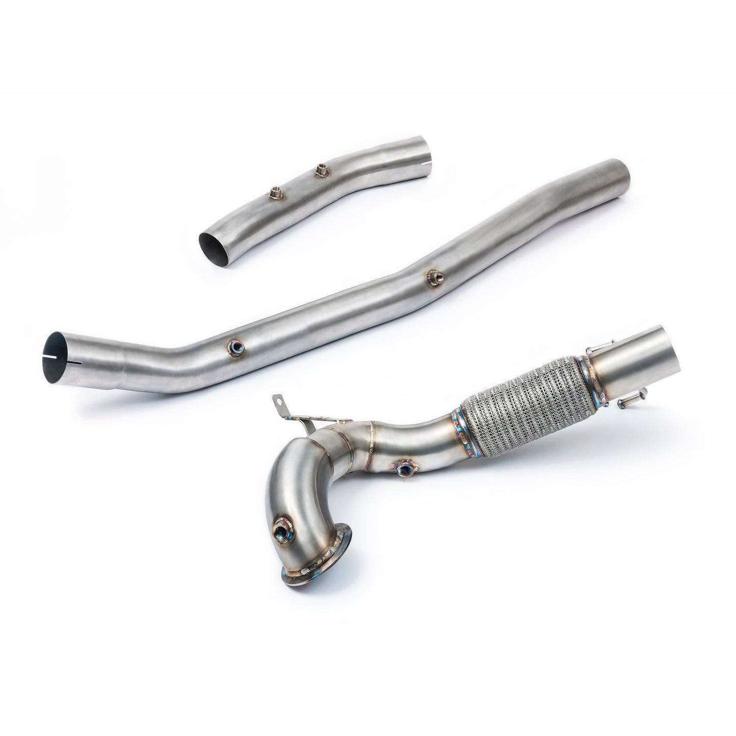 Cobra Sport Cupra Leon 2.0 TSI 300 (20>) Front Downpipe Sports Cat / De-Cat Performance Exhaust - TMC Motorsport