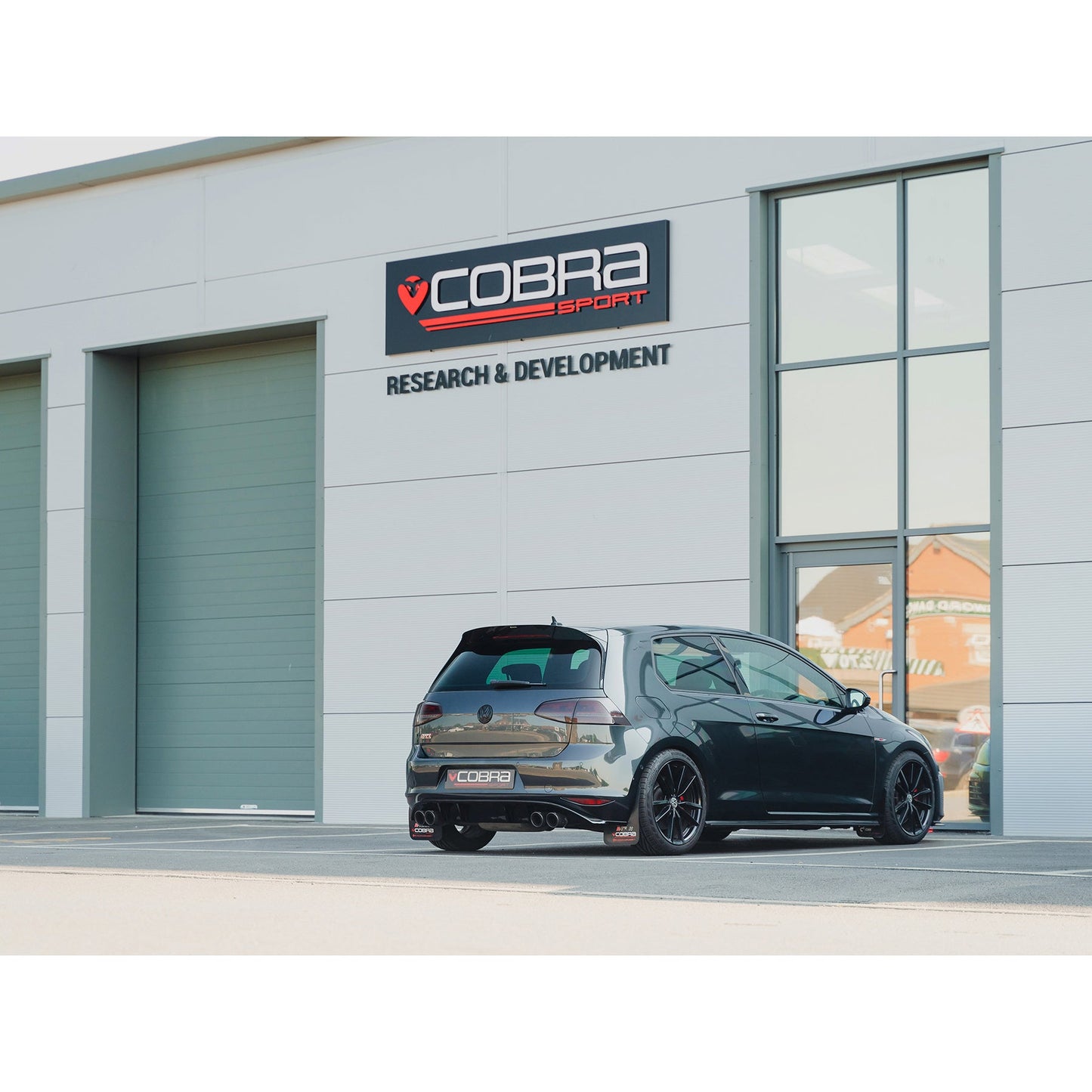 Cobra Sport VW Golf GTI (Mk7) 2.0 TSI (5G) (12-17) Quad Exit Venom Box Delete Race Cat Back Golf R Style Performance Exhaust - TMC Motorsport