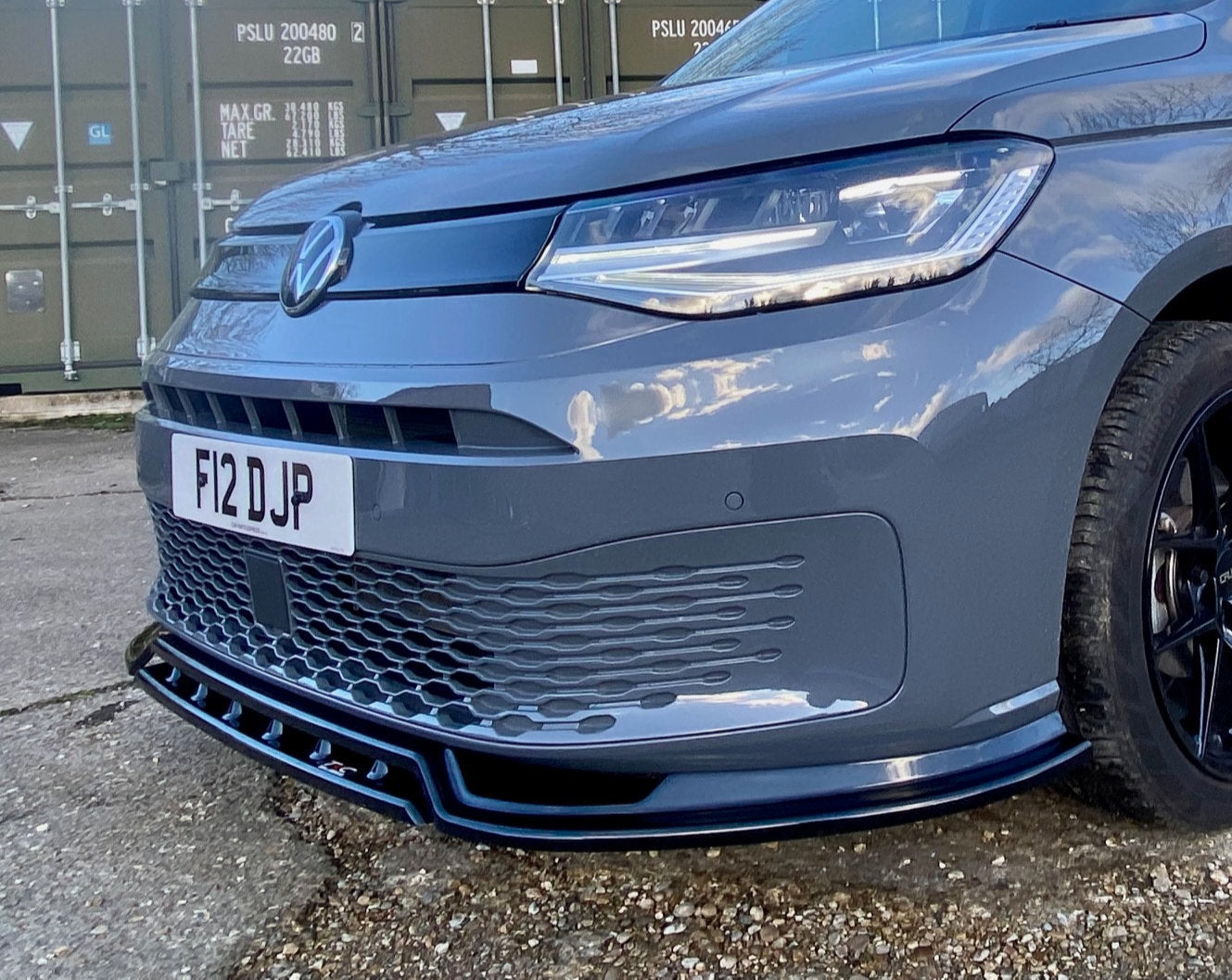 Volkswagen Caddy MK5 - V1 Front Splitter - TMC Motorsport