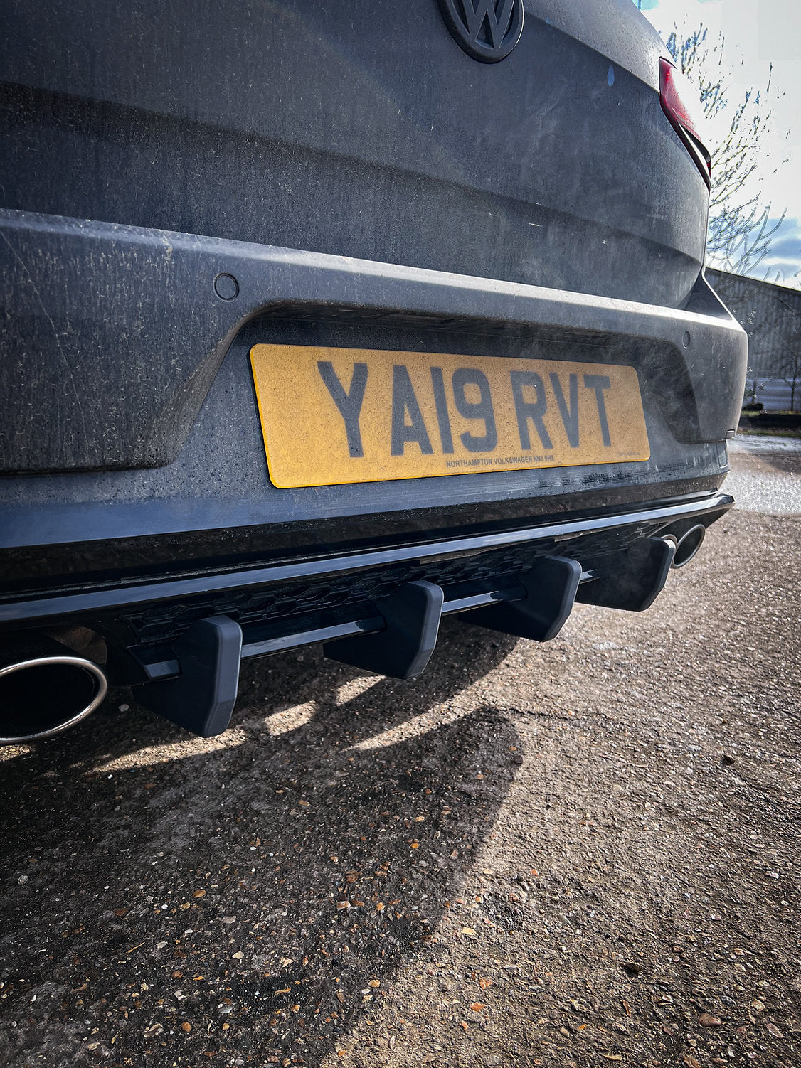 Volkswagen Golf MK7.5 R - Diffuser Fins - TMC Motorsport
