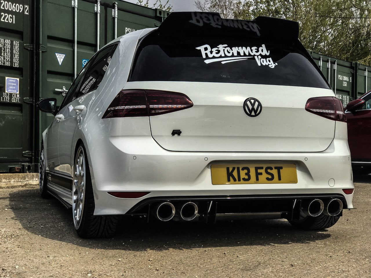 Volkswagen Golf MK7 R - Ally-Aero Division Spoiler Lip - TMC Motorsport