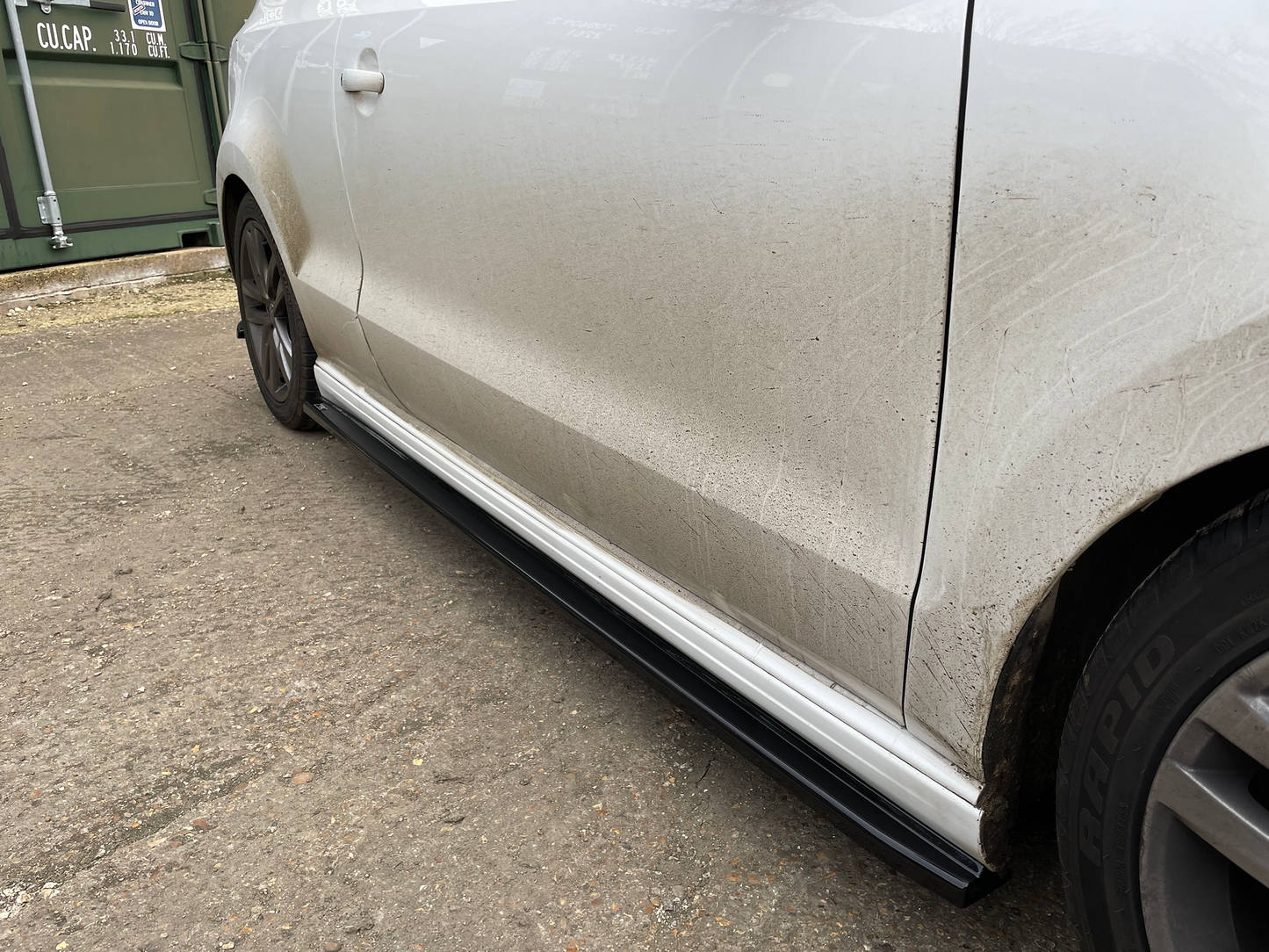 Volkswagen Polo MK5 R-Line - Side Skirt Splitters - TMC Motorsport