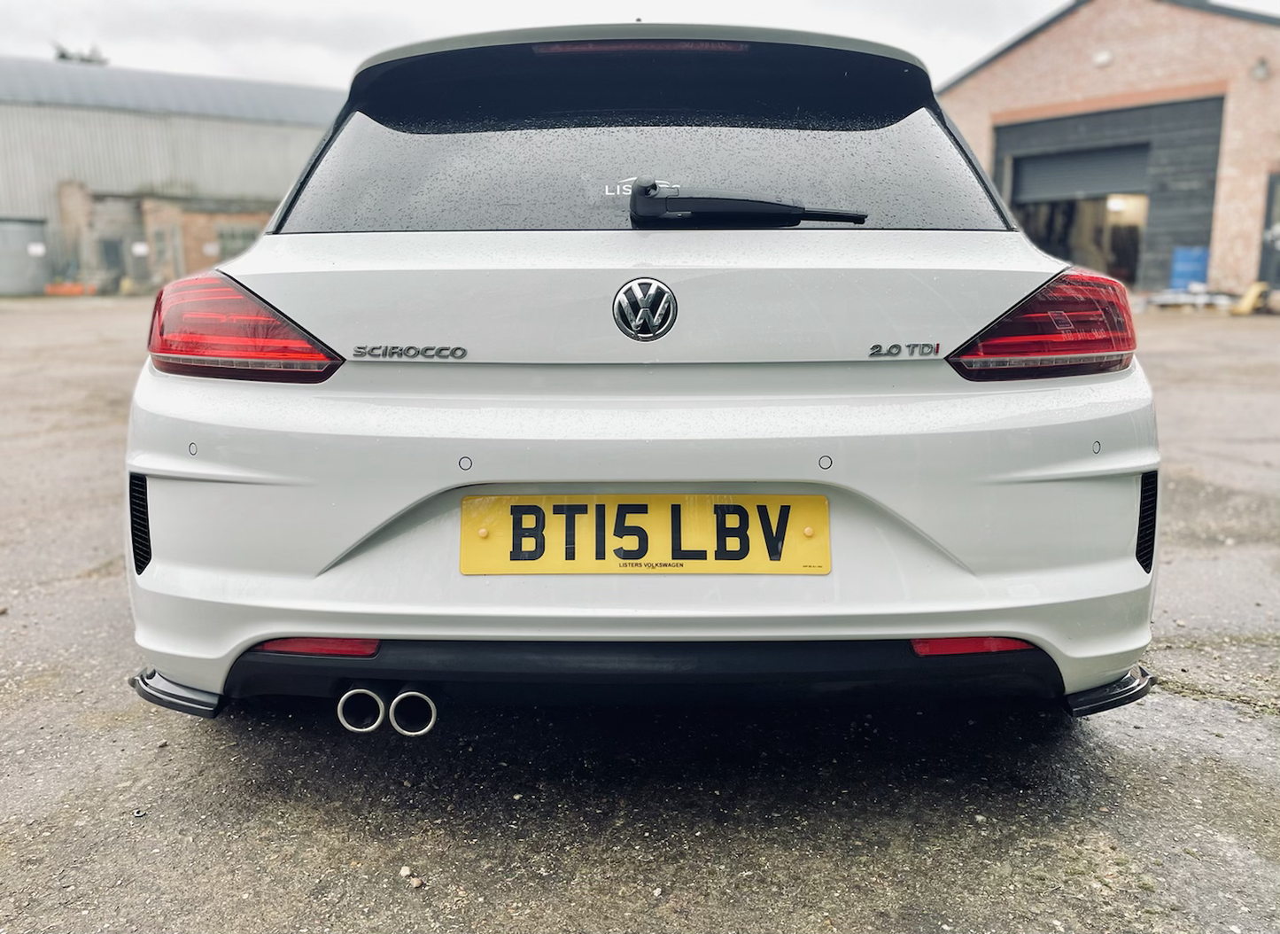 Volkswagen Scirocco MK3 R Facelift - Rear Spats - TMC Motorsport