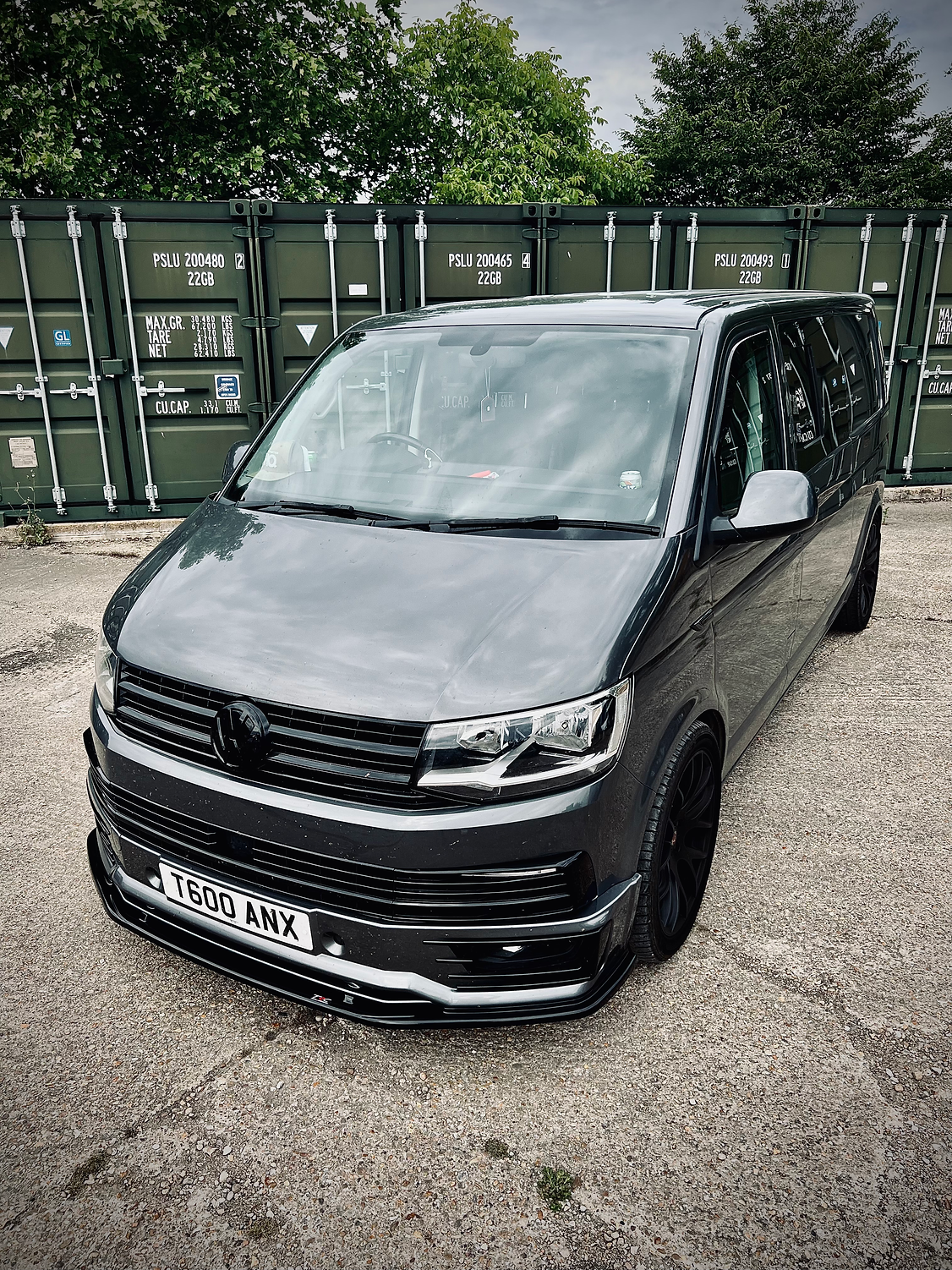 Volkswagen Transporter T6 Sportline Long Wheelbase - Front Splitter - TMC Motorsport