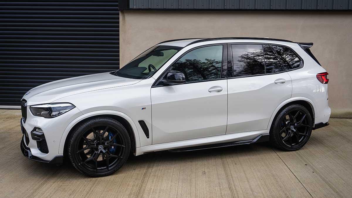 AMS HF5 Black Forged 22x9.5 Alloy - 5x112 - TMC Motorsport