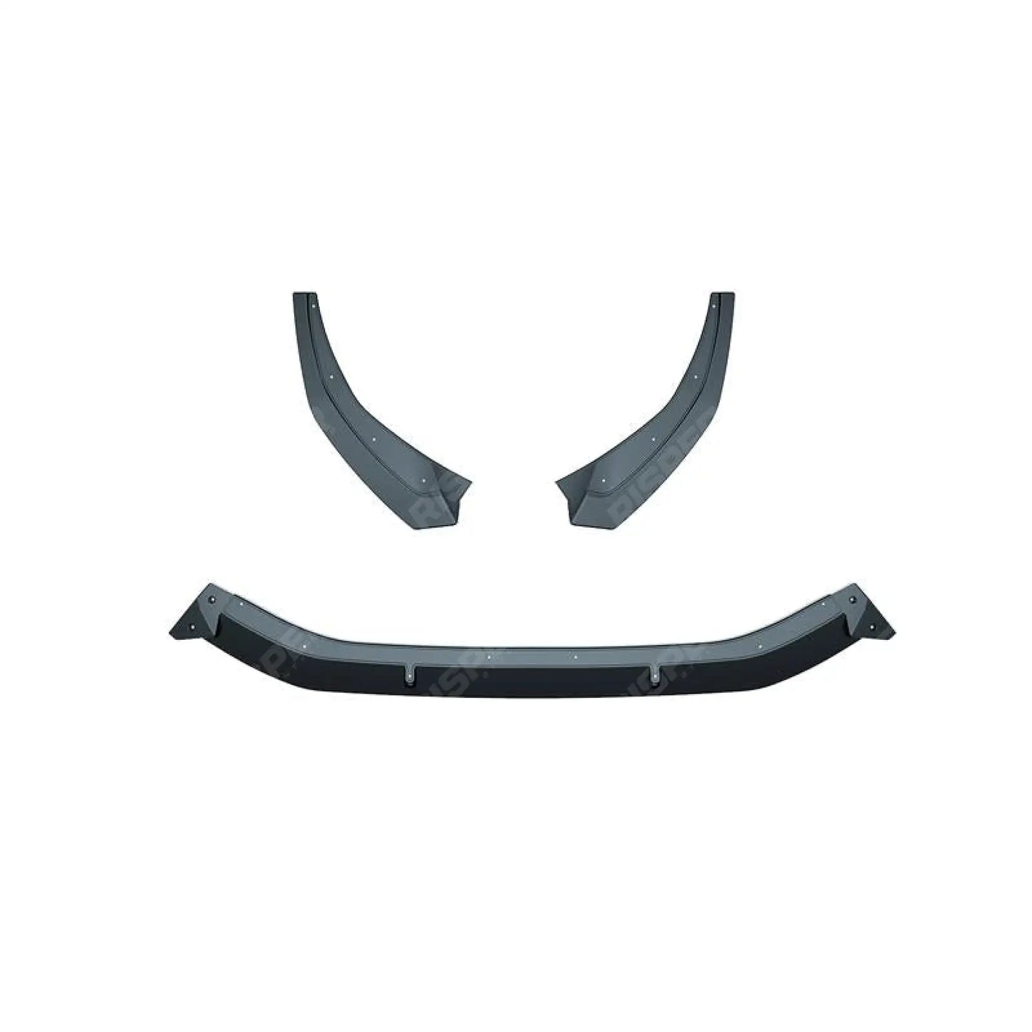 AUDI A4 2019+ FACELIFT B9 S LINE /S4 FRONT SPLITTER LIP IN GLOSS BLACK