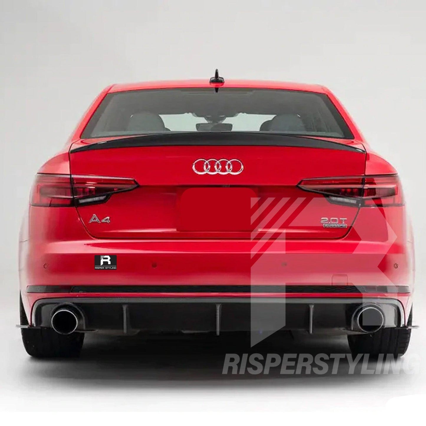 Audi A4 B9 2016+ Gloss Black S4 Style Rear Spoiler - TMC Motorsport