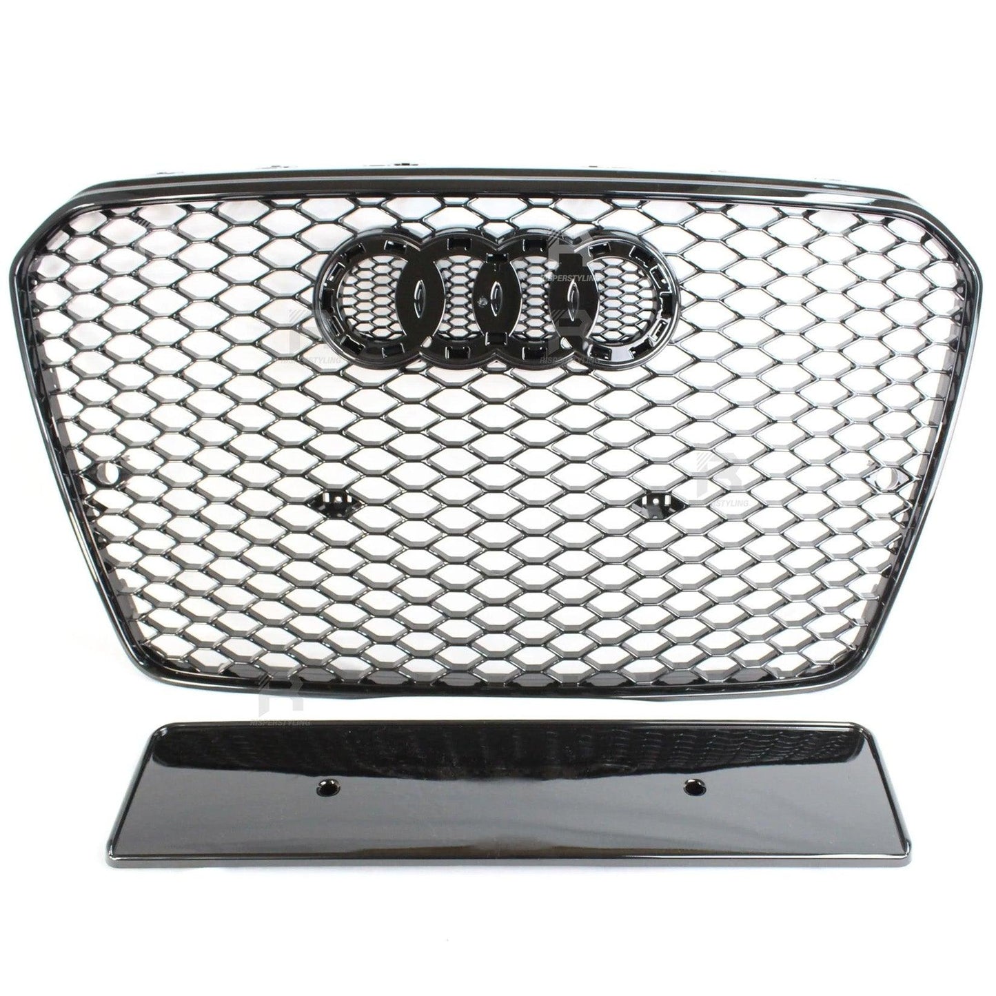 Audi A5 / S5 B8.5 2013-2016 Gloss Black RS5 Style Honeycomb Grill - TMC Motorsport