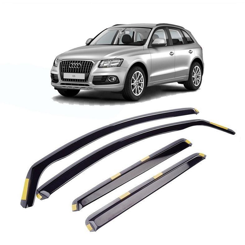 Audi Q5 2009-2016 STX Dark Smoke Clip-In Internal Wind Deflectors - 4 Pieces - TMC Motorsport