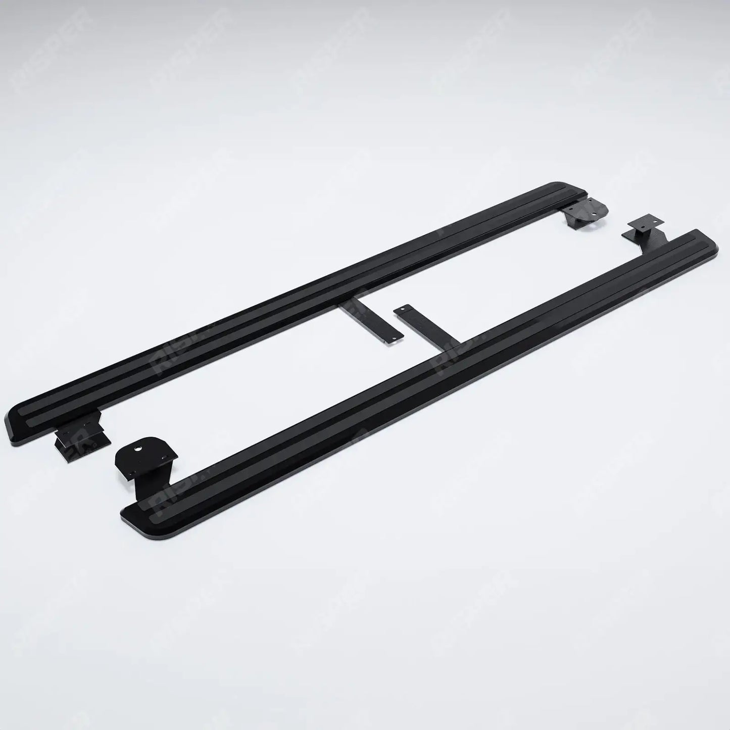 Audi Q8 2019 On Oe Style 2 Running Boards All Black - Pair