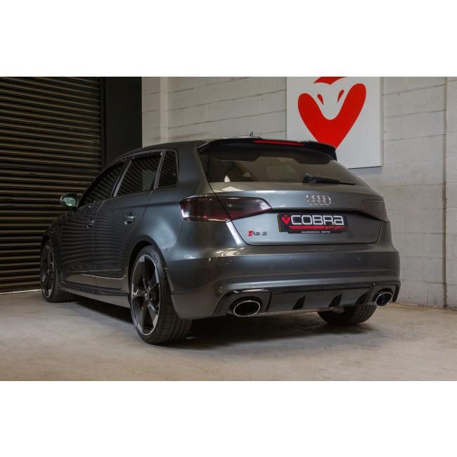 Cobra Sport Audi RS3 (8V) Sportback (2015-17) Secondary De-Cat Bypass Performance Exhaust - TMC Motorsport