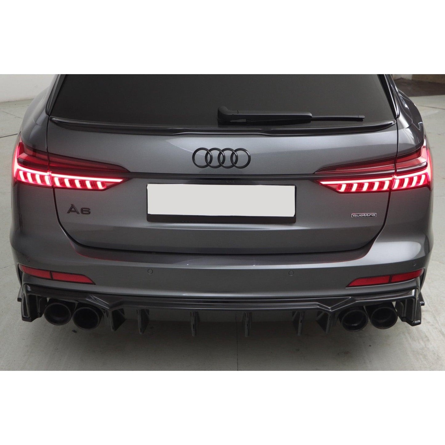Audi S6 C8 Avant 2019+ Lower Spoiler / Audi A6 C8 S-Line Avant 2018+ Lower Spoiler - TMC Motorsport