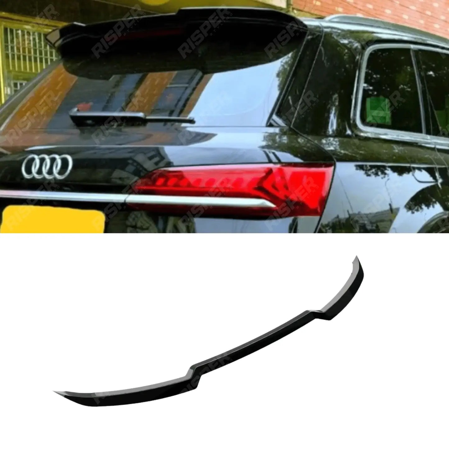 Audi SQ7 MK2 Facelift 2016+ Rear Spoiler / Audi Q7 S-Line MK2 Facelift 2015+ Rear Spoiler