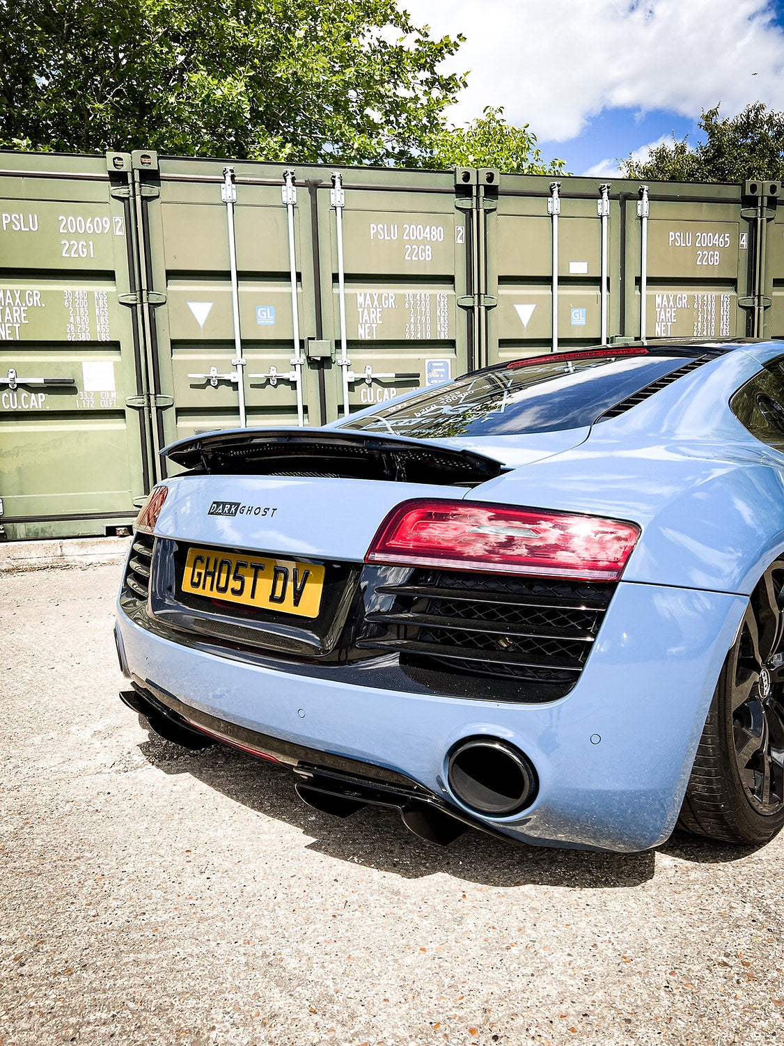 Audi R8 Gen 1 Facelift - Diffuser Extensions - TMC Motorsport