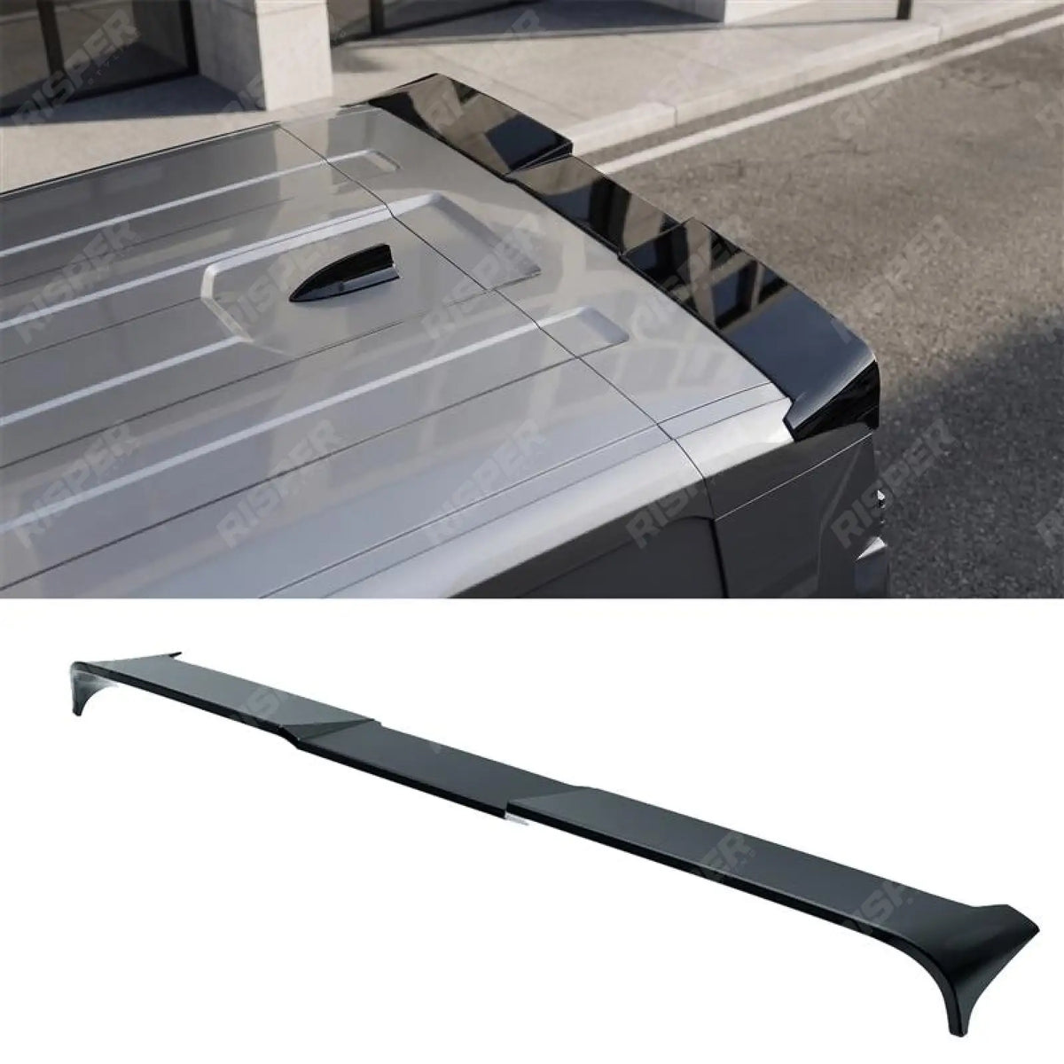 Barn Door Rear Spoiler in Gloss Black For Kia Pv5 Cargo 2025+